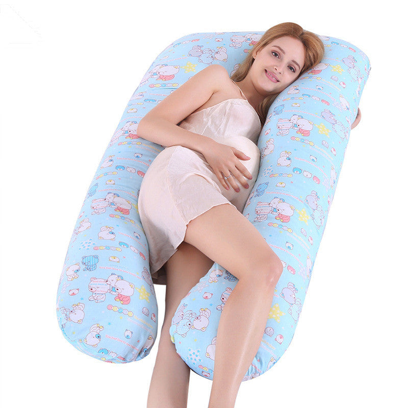 Super Soft Pregnancy Pillows for Sleeping, 57 inch U Shaped Full Body Maternity Pillow with Removable Cover - Support for Back, Legs, Belly, HIPS for Pregnant Women