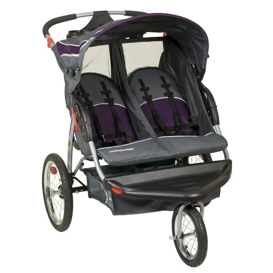 Expedition Lightweight Swivel Double Jogger Stroller