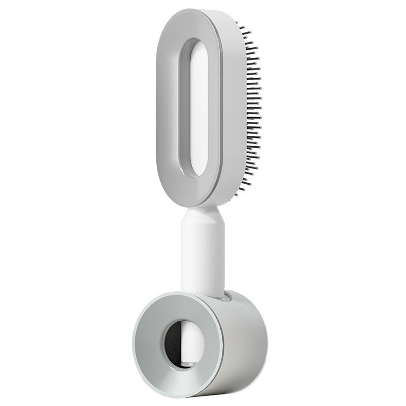 Hight Quality Best Selling Self Cleaning Hair Brush For Women One-key Cleaning Hair Loss Airbag Massage Scalp Comb Anti-Static Hairbrush