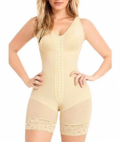 High Quality Best Selling Shapewear, Tummy Control Post Surgery, Postpartum Full Body Shaper Butt Lifter With Zipper Crotch