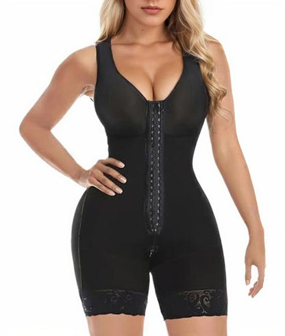 High Quality Best Selling Shapewear, Tummy Control Post Surgery, Postpartum Full Body Shaper Butt Lifter With Zipper Crotch