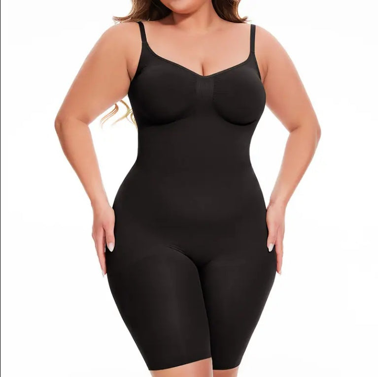 Seamless Postpartum Abdomen Shapewear Sculpting Short Mid Thigh Slimming Body Shaper Tummy Control Slimmer