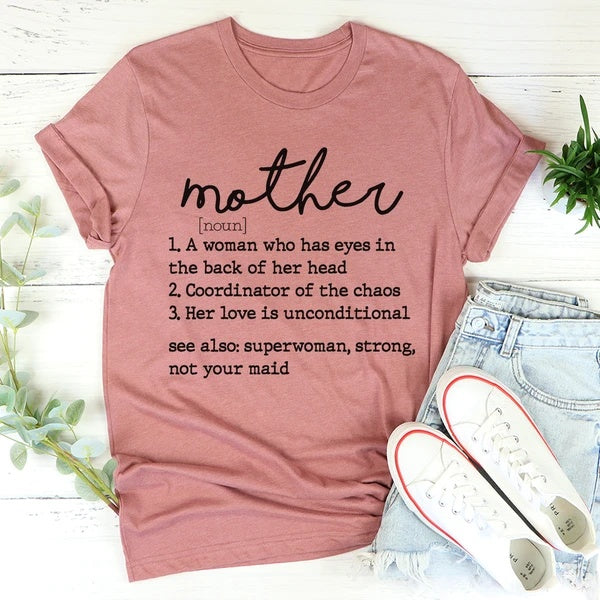 Women and Mom Shirts with engorgement, Casual Short Sleeve Mama Tee Tops